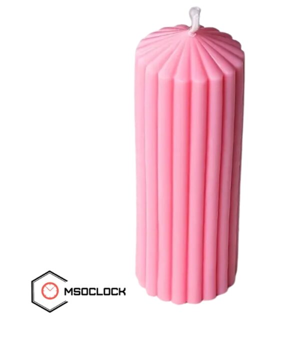 Aesthetic Scented Pillar Candle – 1 Pc | Decorative Aromatherapy Candle for Home & Gift